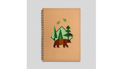 Mountain fox notebook
